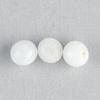 3 Matching Round Clam Pearls 3.9 carats Total