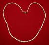 30.89 carat Natural Basra Pearl Necklace Strand