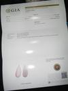 39 Carats Baroque Puerto Rico Pink Conch Pearl - Certificate