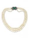 $1.1 million natural pearl necklace