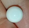6+ ct Clam Pearl Button with Flame