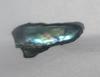 0.20 carat Iridescent Bluish Green Abalone Pearl