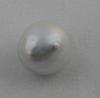 9.90 carat Silver Natural USA Mississippi River Pearl