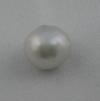 9.90 carat Silver Natural USA Mississippi River Pearl