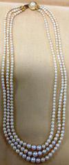 Antique Basra Pearl Necklace 170 Carats