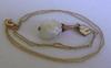 Antique Edwardian CERTIFIED Natural Mississippi Freshwater Pearl Pendant