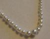 Antique Natural Pearl Necklace, 18K Diamond Flower Clasp