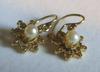 Antique Natural Saltwater Pearl Earrings