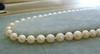 Antique Necklace--White, Round Natural Pearls!  44 carats