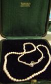 Original Tiffany box for Antique Tiffany Natural Saltwater Pearl Necklace