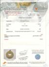 Certificate for natural pearl necklace