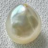 Basra Natural Pearl 5+ Carat 10mm Light Cream Near Drop