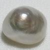 Basra Natural Pearl 8.97 Carat 12mm Semi-Baroque 