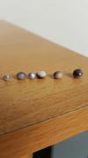 Blue Mussel Pearls - Sample Colors and Sizes