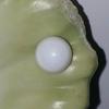 Clam Pearl Button Shape 3.2 ct with Flame