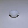 Clam Pearl Button with Flame 4+ ct