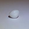 Clam Pearl Button with Flame 4+ ct