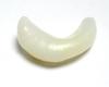 Clam Pearl Curved 19mm Yellowish