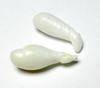 Clam Pearl Pair Drop Shape 20+mm