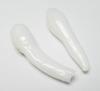 Clam Pearl Pair Extra Long Drops 35mm 35carats total