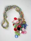 Colorful Muscatine Pearl Button Necklace