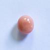 Conch Pearl Egg Shape Peach Color 3+ carat 8mm