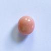 Conch Pearl Egg Shape Peach Color 3+ carat 8mm