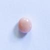 Conch Pearl Light Peach Button Oval 1+ carat 7mm