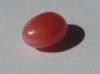 0.88 carat Dark Pink Conch Pearl with Flame
