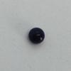 Dark Purple Button Shaped Quahog Pearl  4mm for Sale 