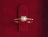 Elegant Natural Basra Pearl Ring in 21K Yellow Gold