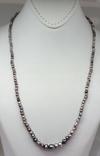 Grey Natural Pearls from Persian Gulf Necklace