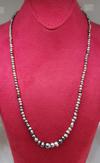 Grey Natural Pearls from Persian Gulf Necklace