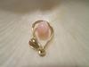 Light Pink Conch Pearl Pendant 1.6 carat on 14K Gold
