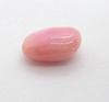 Medium Pink Conch Pearl Oblong Oval 8mm