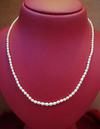 Natura Arabian Gulf Pearl Necklace Strand 32 carats 