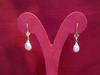 Natural Basra Drop Pearl Earrings