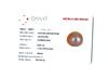 Certificate Natural Basra Pearl 0.885 carats not drilled