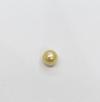 Natural Basra Pearl Near Round 5mm Light Yellow