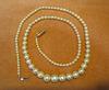 Natural Basra Pearl Necklace High Quality Roundish Pearls 64 carats