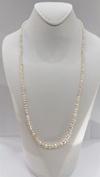 Natural Basra Pearl Necklace Strand 20 Inches