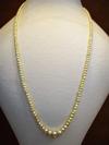 Natural Basra Pearl Necklace Strand 28 carats Total
