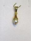 Natural Basra Pearl Pendant 1+ carat 7mm
