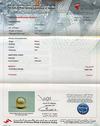Natural Basra Pearl Ring 2+ carats 18k Gold - certificate