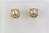 Natural Basra Pearl Stud Earrings 6mm