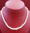 Natural Basra Persian Gulf Pearl Twisted Necklace