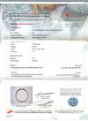 Natural Basra Seed Pearls Bracelet Certificate