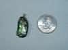 Natural California Abalone Pearl Pendant 