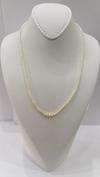 Natural Graduated Basra Pearl String