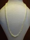Natural Oval Basra Pearls Necklace 27 carats 4-6mm